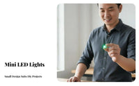Easy to Operate DIY Model Light Self-Contained Miniature LED Light for Crafters, Hobbyists, Party Decoration, Costume Design, Paper Lanterns