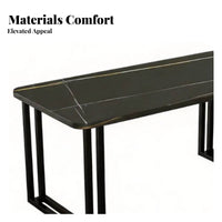 Industrial Design Booth Set Contemporary Vintage Aesthetic Corner Bench Table Set Easy to Clean Commercial Furniture for Homeowners, Families, Bar