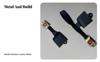 Self-Retracting Cargo Strap Heavy Duty Self-Retracting Lashing Strap Knot Automatic Fastening Strap Belt for Truck Drivers, Trailer, Moving, Car Trunk