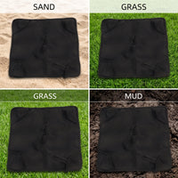 Camping Chair Mat Foldable Sink Resistant Mat Lightweight for  , Beachgoers