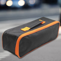 Portable Vacuum Accessory Storage Bag Oxford Cloth Vacuum Accessory Bag Soft-Sided Black and Orange