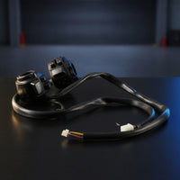 Motorcycle Switch Assembly Wired Motorcycle Handlebar Switch Handlebar Control Unit Multi-Function Easy to Install