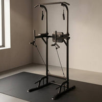 Power Station Adjustable Height Pull-up Station Freestanding Press Station