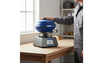 Automatic Adjustment Vibratory Polishing Machine Deburrring Vibratory Tumbler Heavy Duty Vibration Tumbler Electric for Jewelers, Metalworkers, Jewelry Shop, Metalworking, Workshop
