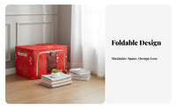 Foldable textile Storage Box Large Capacity Closet Organizer Stackable