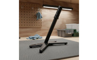Folding Bike Stand Aluminum Alloy Display Stand Stable Base Bike Floor Rack for Showroom, Garage