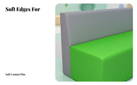 Wear-Resistant Padded Reception Bench Modern Design Combinable Soft Seating Block Multiple Color choices Commercial Furniture Minimalist design for Interior Designers, Office Managers, Waiting Rooms, Lobbies, Offices, Shopping Malls