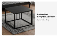 Business type Office Sofa and Table Combo Minimalist Design Multi-Seat Guest Sofa Modern Aesthetic Reception Seating sturdy Construction for Clients, Guests, Waiting Room, informal Meeting Space, Public Spaces
