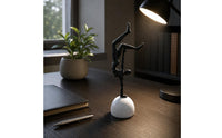 Inverted Gymnast Statue Abstract Gymnast Figurine Glossy House Decoration