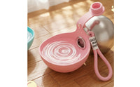 Dog Water Bottle with Drinking Bowl Sturdy Dog Water Bottle with Bowl Pet Drinking Cup Reusable Easy to Clean for Dogs, Travel