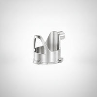 Portafilter Head Polished Three-Ear Portafilter Hardware Long-Lasting Precision for Baristas, Home Espresso Setups