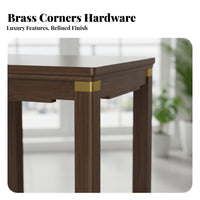 Tiered Pedestal Sturdy Wood Construction Multi-Level Display Riser Standalonestanding Design Adaptable for Living Room, Balcony