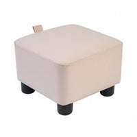 adaptable Four-Legged Low Bench Space-Saving Small Stool Sturdy Construction Footrest Curved Seat for household users, Adults, Children, Entryway, Living Room, Bedroom, Balcony