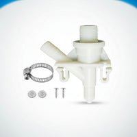 RV Toilet Water Valve Kit Pedal-Flush RV Toilet Valve with Filters for Campers