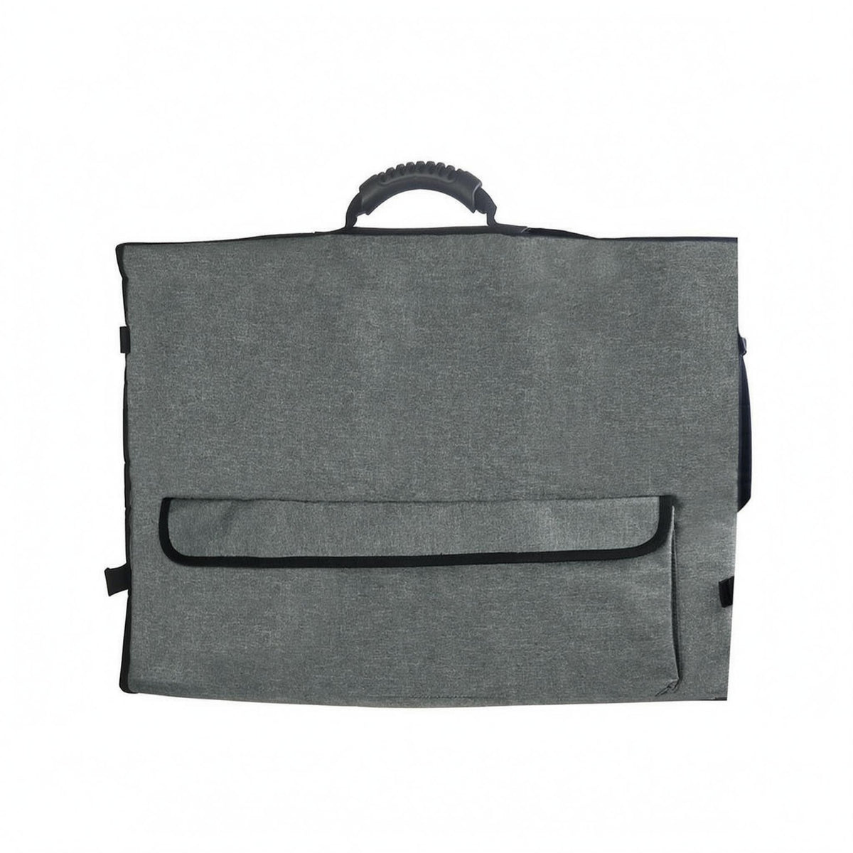 Portable Monitor Storage Bag Velvet-Lined Allall-in-One Computer Monitor Bag Front Pocket Hook-and-Loop Closure