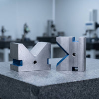 V Blocks Parallel Precision Workholding Pair Cast Iron Blocks Industrial Tooling Long-Lasting for Machinists, Inspection