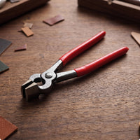 Leathercraft Pliers Traceless Leather Pliers Coated Tool for Leathercrafters, Hobbyists