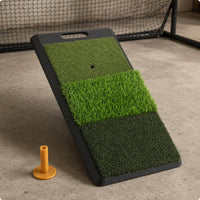 Golf Practice Mat Portable Golf Hitting Mat Turf Surface Training Gear