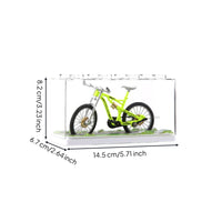 Collectible Mountain Bike Model Detailed Miniature Cycle Compact Alloy Cycle Toy Exquisite for Desk Ornament, Playroom