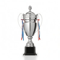 Metal Trophy with Base Polished Cup Trophy Classic for Sports Tournaments, Kids