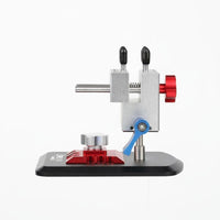 360 Degree Tool Holder Low-Profile Base Rotary Clamp Stand Aluminum Alloy Rotary Tool Clamp for Model Makers