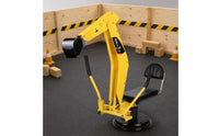 Pedal-Operated Digger Toy Realistic Children's Digger Sandbox Friendly for Cold-Weather Play