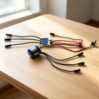 Brushless Motor with 2two to Three S Brushless Motor with Speed Controller 6V 2A BEC Power System for Rock Crawling