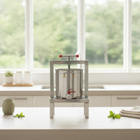 Manual Honey Press Food Grade Honey Press with Filter Screen Equipment Heavy Duty Long-Lasting for Beekeepers, Apiary