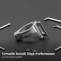 Front Derailleur Adapter Aluminum Alloy Front Derailleur Adapter Clamp Drivetrain Part Easy Installation CNC Machined