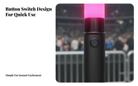 Illuminated Stick 15 Hues Wireless Control Cheer Stick Color Changing Illuminated Rod Customizable Symbol Idol