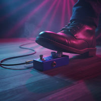Compact Analog Delay Guitar Pedal Metal Analog Delay Pedal Lightweight Low-Noise for Guitarists
