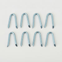 500 Pieces U-Shaped Fence Staples Galvanized Fencing Staple Double-Pointed