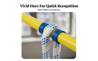 Fire Evacuation Rope Ladder High Strength Fire Evacuation Ladder Anti-Slip Rungs for Homeowners, Apartment Dwellers, Home, Balcony