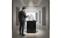 Geometric Sculpture Modern Decorative Tabletop Sculpture Nordic Geometric Statue for Office