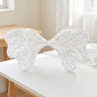 Three-Dimensional Butterfly Lace Applique Embroidered Butterfly Applique Transparent Embellishment Textured for Crafters, Costume Designers, Sewing Projects, Stage Costumes, Hat Making