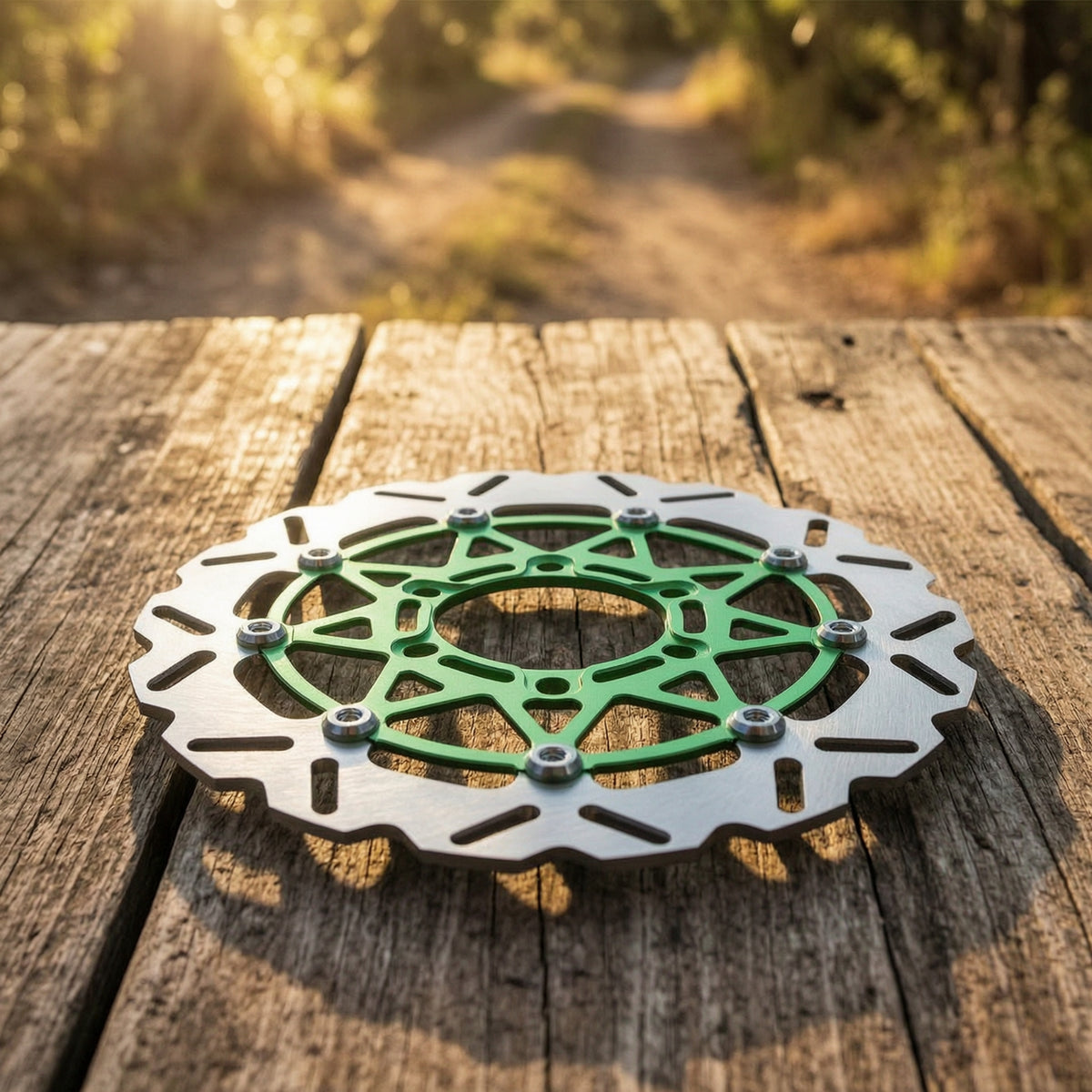 Detachable Disc Brake Rotor Aluminum Front Brake Rotor Lightweight for Riders