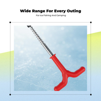 Ice Fishing Tent Anchor, Windproof, Camping Shelter