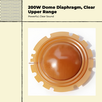 66mm 8 Ohm tweeter diaphragm