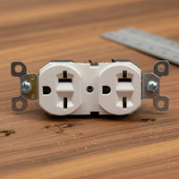 NEMA 6-20 Receptacle UL Listed Duplex Receptacle Earthed for Garages, Kitchens