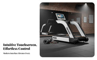 Smart Treadmill Shock Absorption Electric Treadmill Quiet Electric Walking Machine for Personal Trainers, Gym Owners, Home
