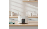Twofold-Function Bottle Warmer and Sterilizer Temperature-Controlled Bottle Warmer with Sterilizer Electric Appliance Digital for Kitchen