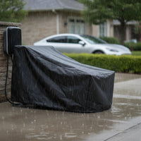 EV Charger Safeguarding Cover Fitted EV Charger Cover Weatherproof Outdoor for Driveway, Parking Lot