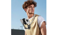 Stable Clamp First-Person Filming Mount Articulated Arm Neck-Mounted Support Bracket