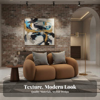 cumulusShaped Settee Small Space Solution adaptable Loveseat with Ottoman Modern design Living Room Furniture for Young Adults, Bedroom, Boutique, Office