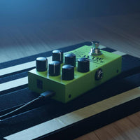 Portable Mini Delay Pedal Easy to Use Analog Delay Pedal Compact Music Gear LED Indicator for Guitarists