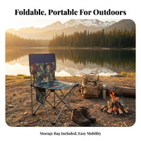 Foldable Collapsible Stool Lightweight Backpacking Stool Quick Deploy Folding Seat Stable for Anglers, Travelers, Fishing, Camping, Picnic, Outdoors