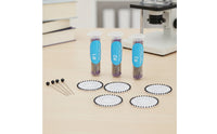 300 Pieces Pins with Tubes Assorted Sizes Stainless Steel Pins Reusable for Hobbyists, Students, Entomology Labs