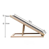 Foldable Pet Stairs Easy Climb Anti Slip Dog Stairs for Bed, Home