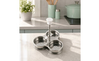 Poached Egg Maker Cups Insert Reusable Poached Egg Maker Cups with Handle Pan for Home Cooks, Kitchen