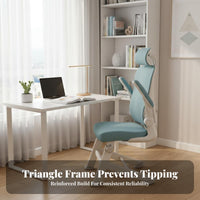 Mesh Student Chair Adjustable Height Sturdy Frame for Computer Desk